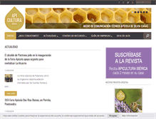 Tablet Screenshot of apiculturaiberica.com